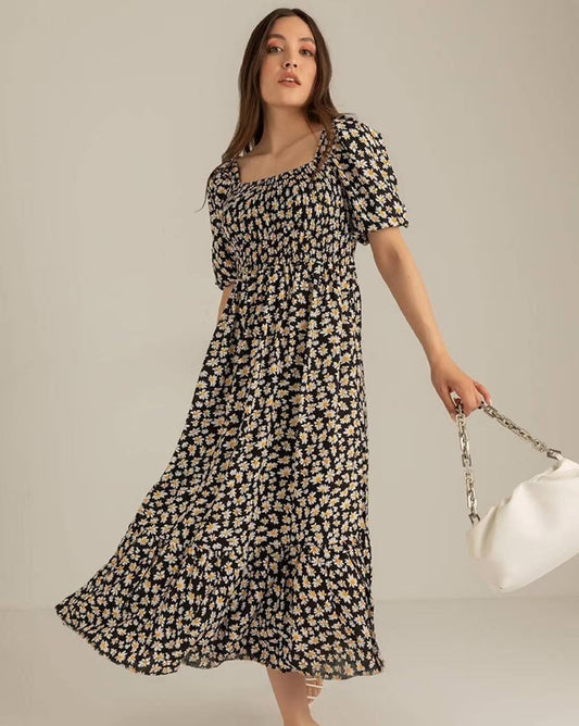 PTVIZE Woman Floral A-line Dress